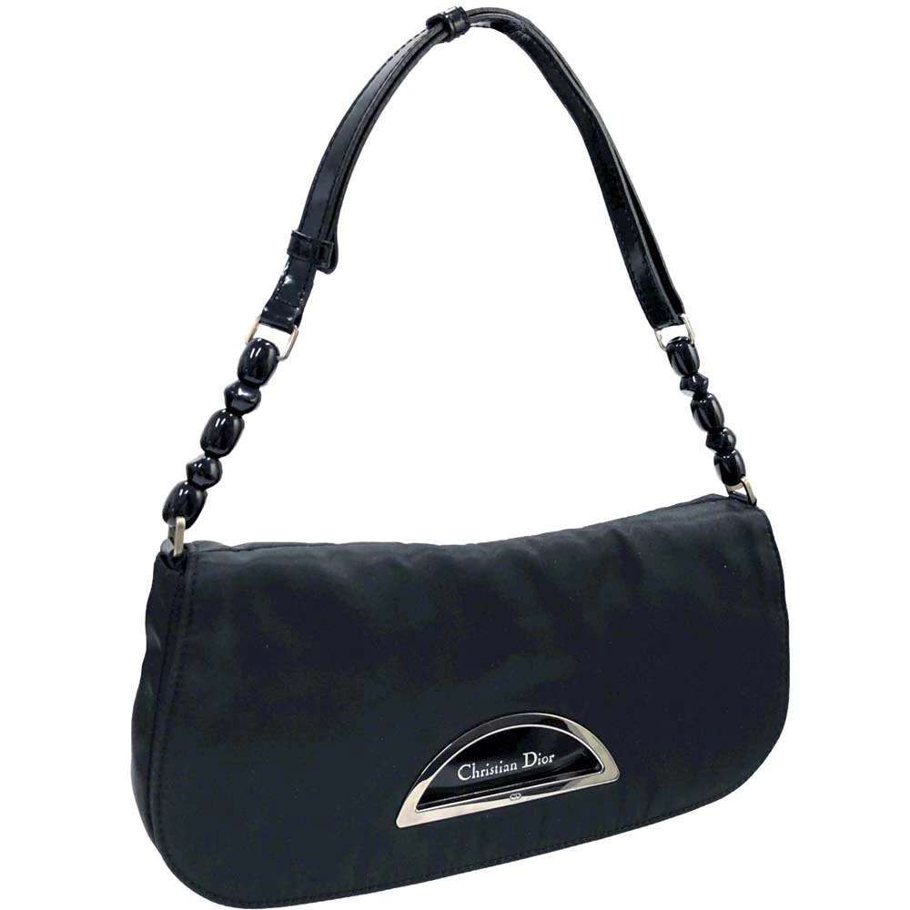 Dior Maris Pearl Accessory Clutch Magnetic Flap Shoulder Bag Handbag Enamel